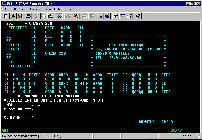 SNA 3270 Load Simulator